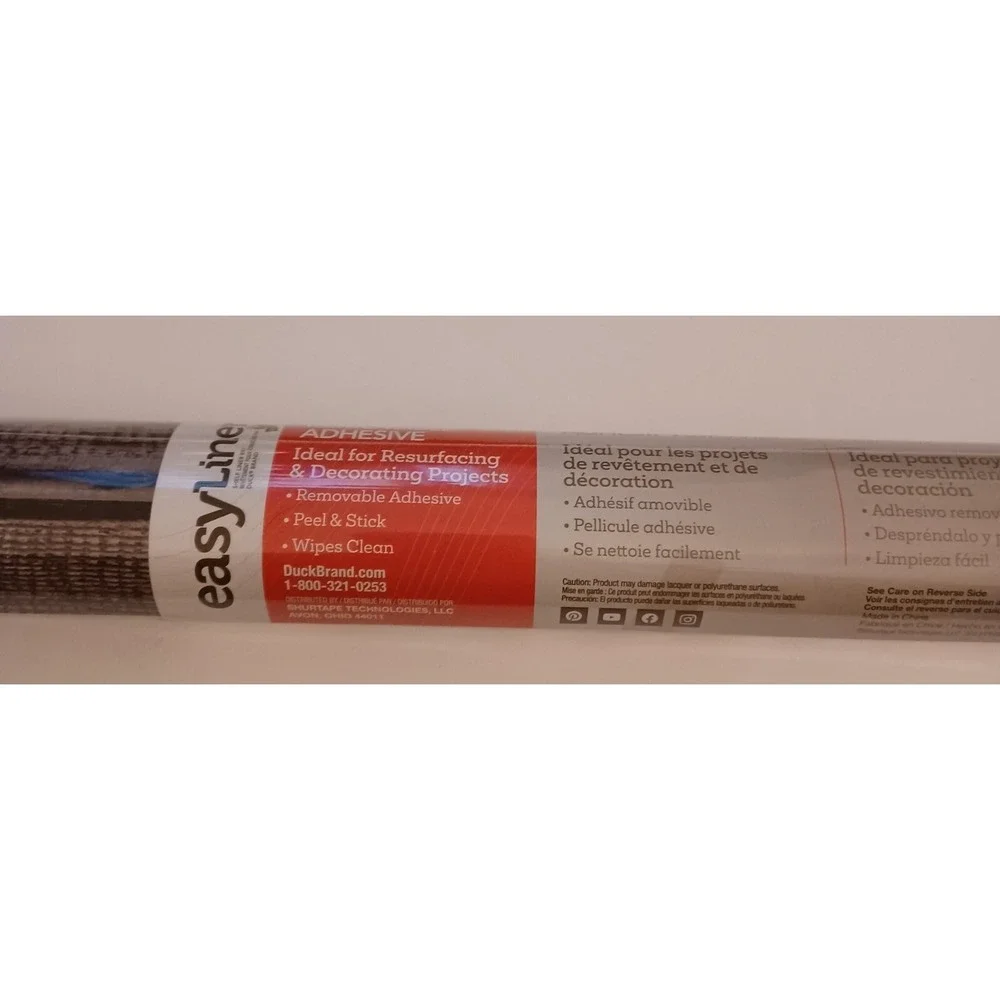 Contact Paper Adhesive Shelf Liner - Weathered Wood Design, 20 in. x 15 ft.